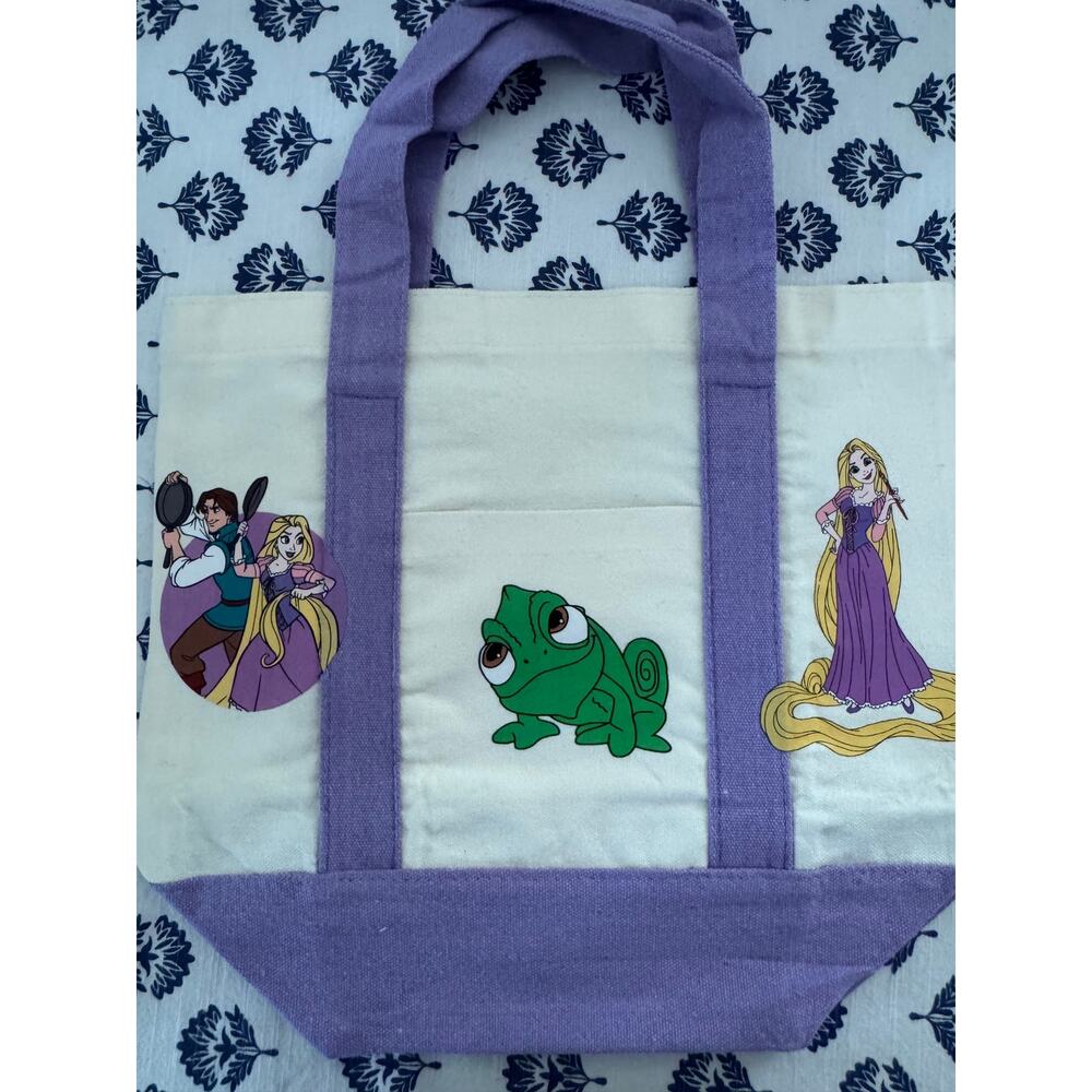 Disney Rapunzel Pascal Double Sided Custom Made Mini Tote